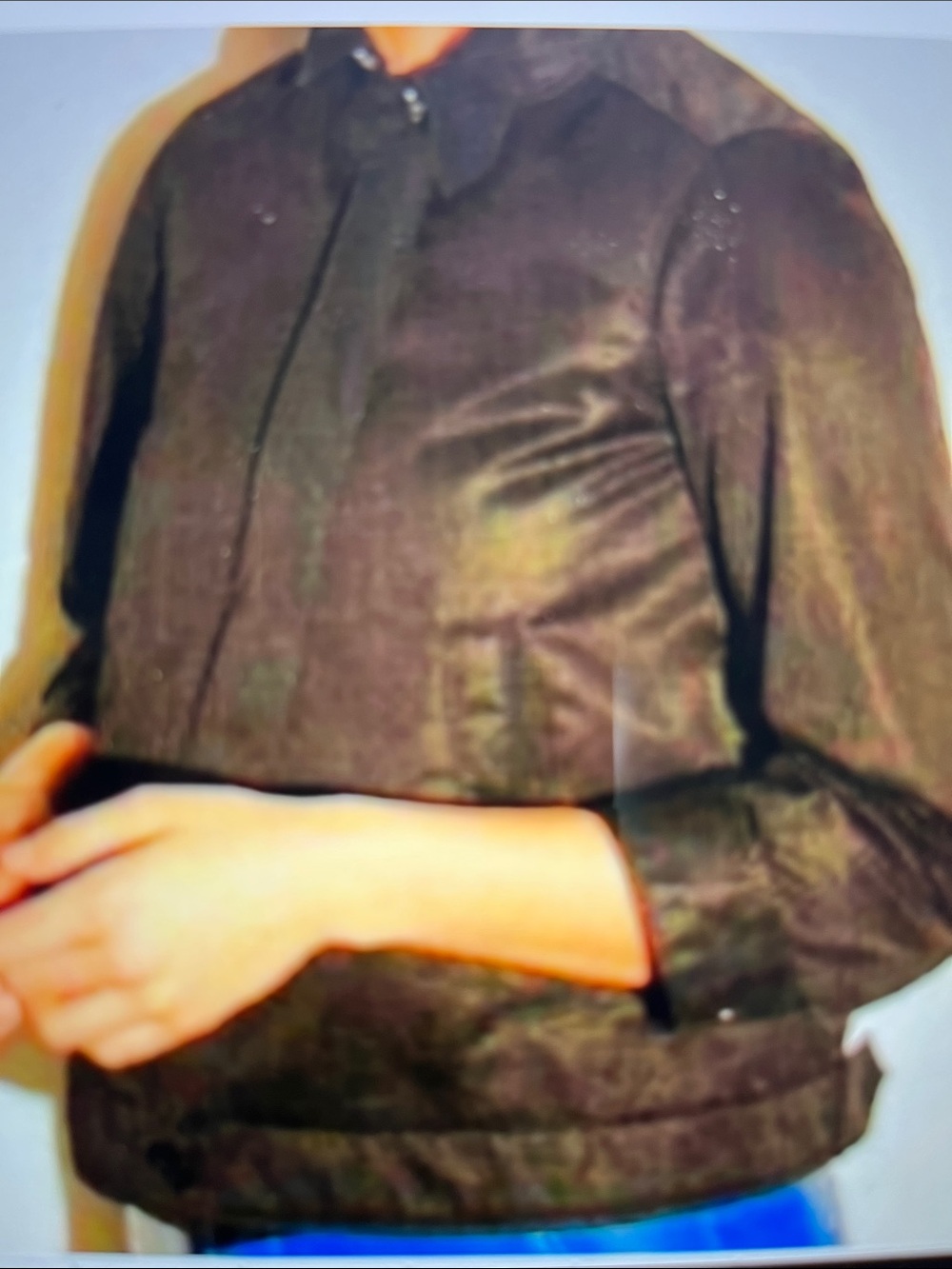 Coach Quilted Floral Bomber Jacket in Purple, Green & Black - Picture 3 of 7
